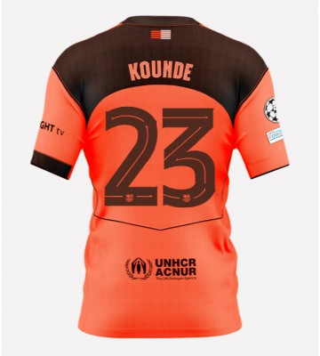 Barcelona Jules Kounde #23 Terza Maglia 2025-26 Manica Corta